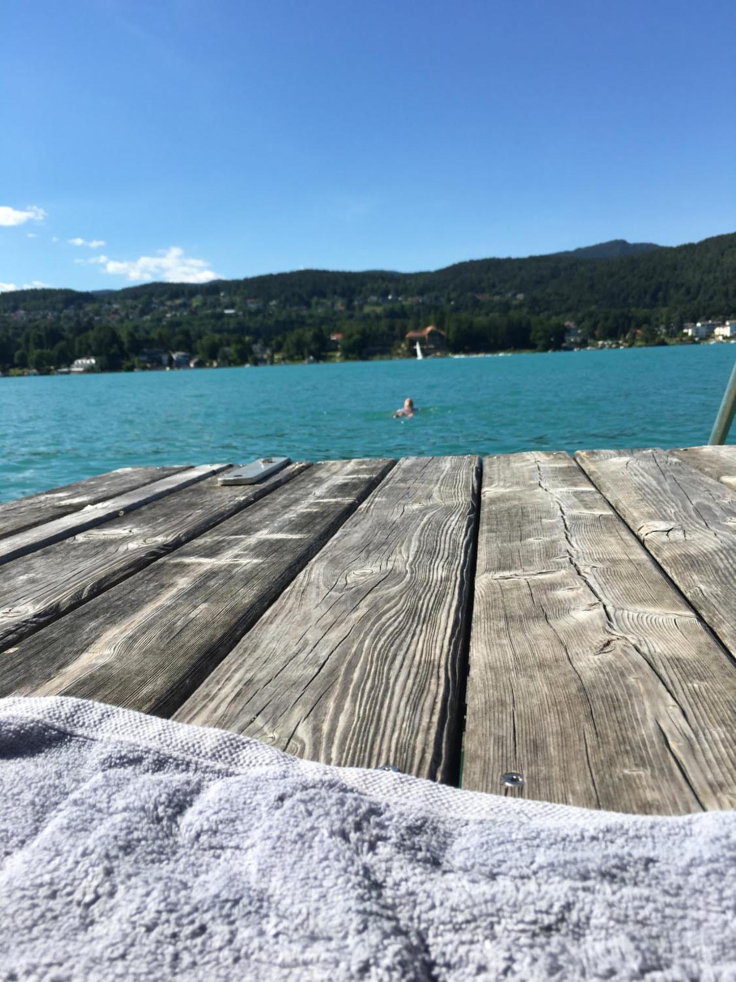 Ferienbungalow Weber Velden am Worthersee Bagian luar foto